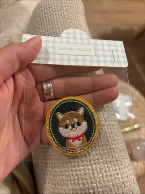 🐕Shiba-Inu Embroidered Self-Adhesive/ 🧵 Sew-on Embroidery Patch 🐾